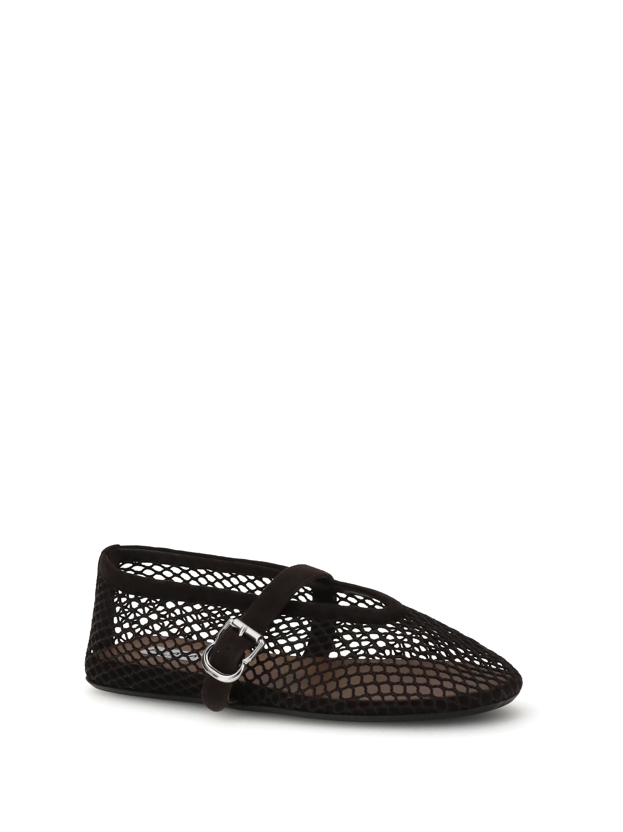 ALAIA 37 mesh ballerinas