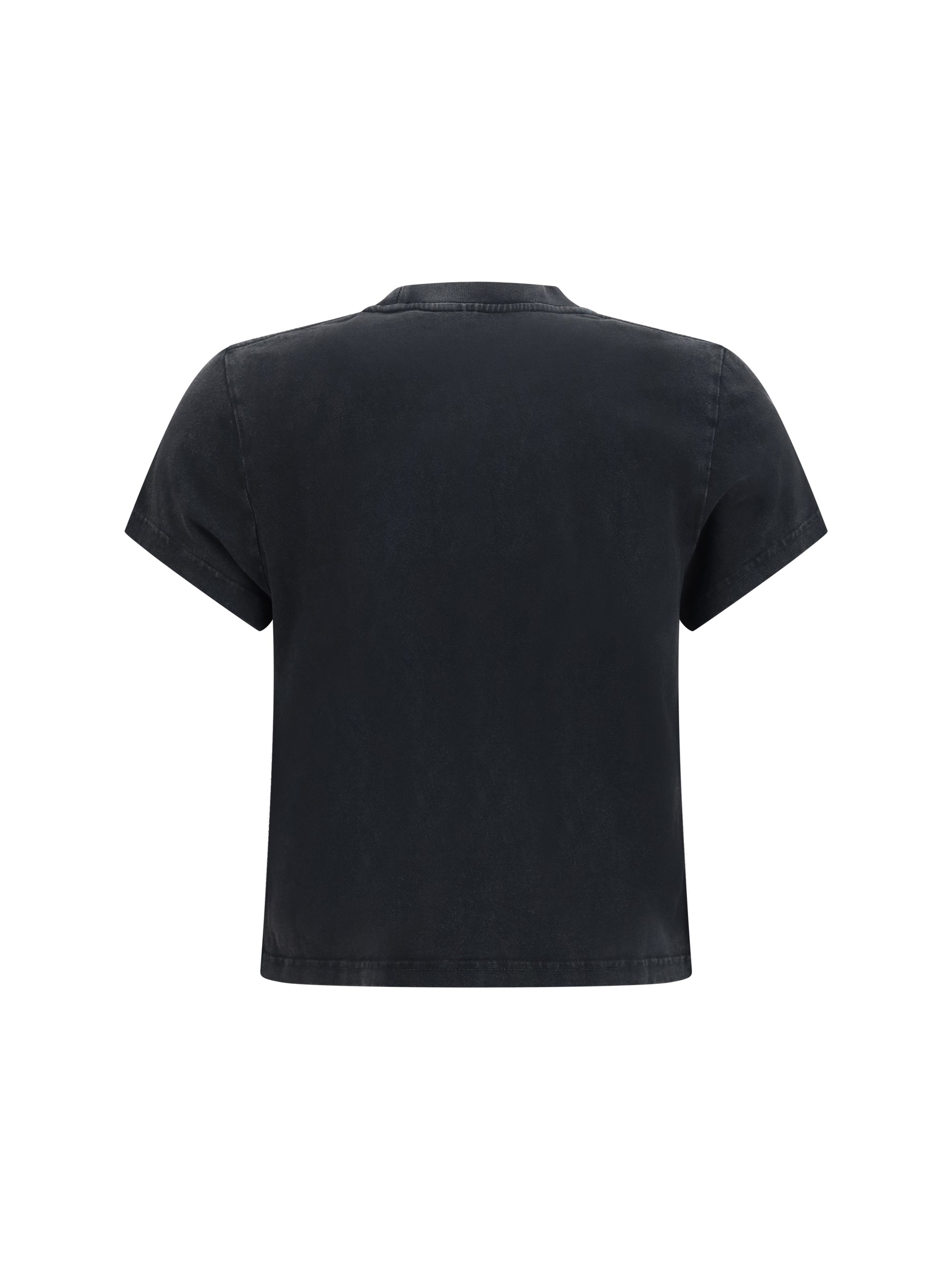 ALEXANDER WANG M short-sleeve t-shirt with central logo print