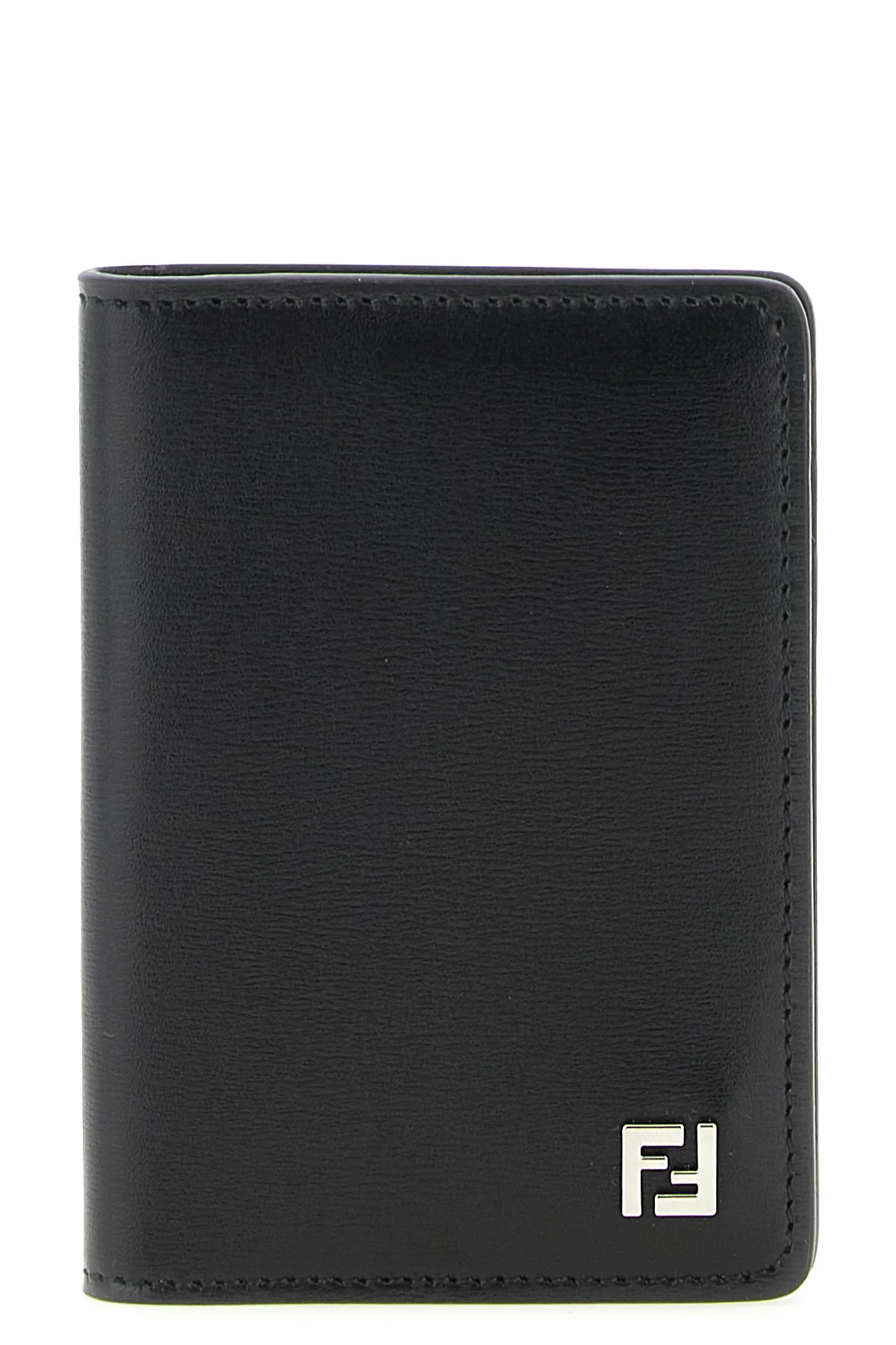 FENDI OS calf leather card holder