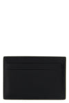 slim squared ff leather card holder