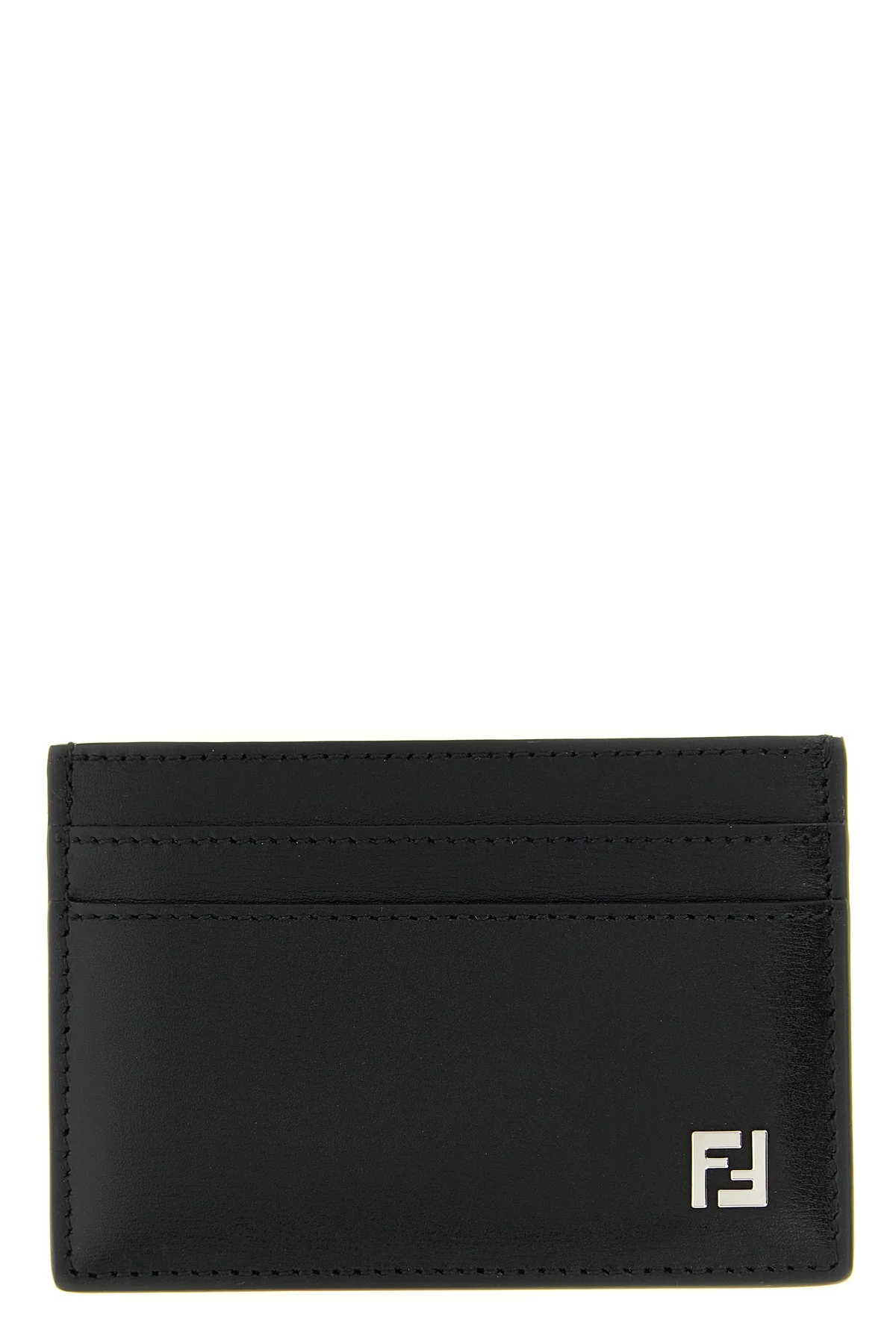 FENDI OS calf leather card holder