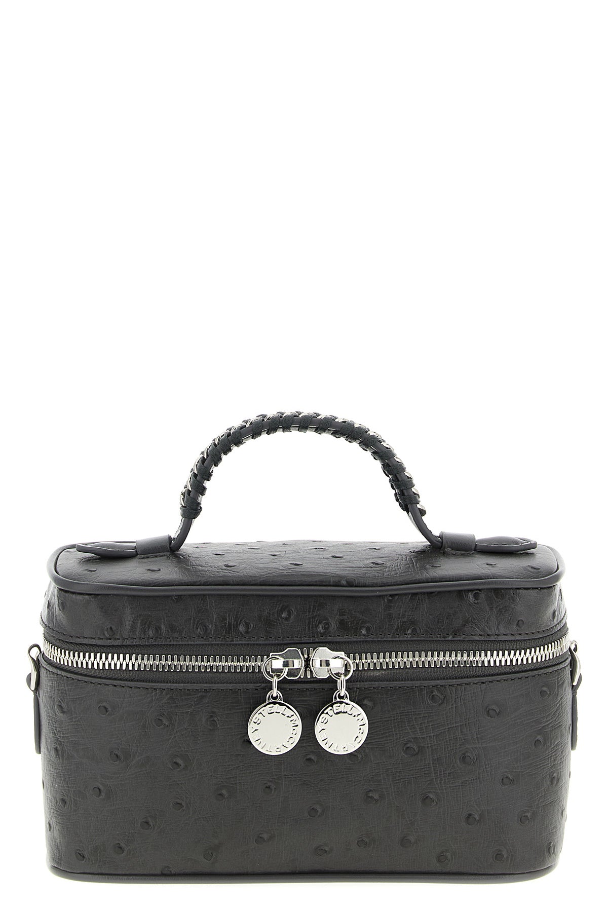 STELLA MCCARTNEY OS vanity falabella crossbody bag in eco micely ostrich alter mat fabric