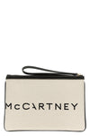 smc canvas clutch bag