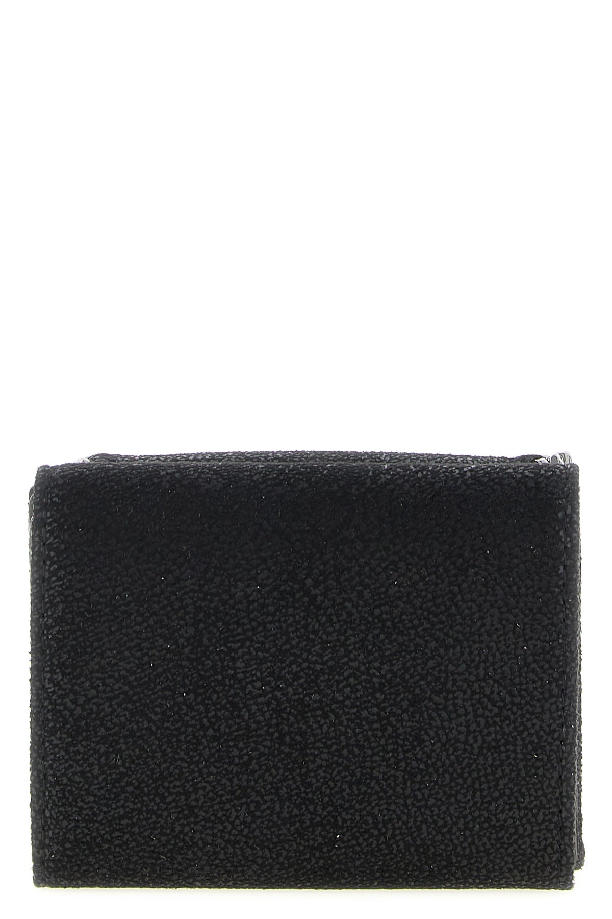 STELLA MCCARTNEY OS falabella wallet in matt shaggy deer