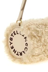 the stella mccartney clutch redefines everyday volumes through a structured cyli
