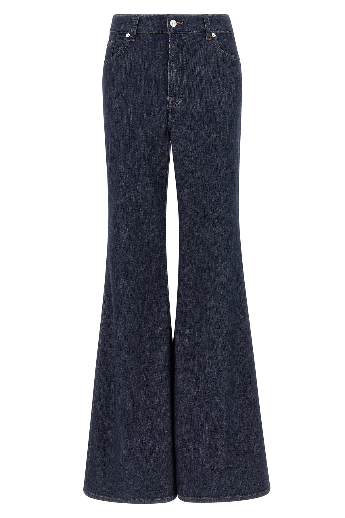 7 FOR ALL MANKIND 25 retro flare stretch cotton denim jeans