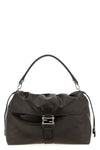fendi flux maxi messanger smooth calf leather handbag