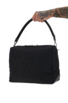 fendi lui large shoulder bag in padded ff nylon