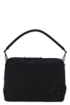 fendi lui large shoulder bag in padded ff nylon