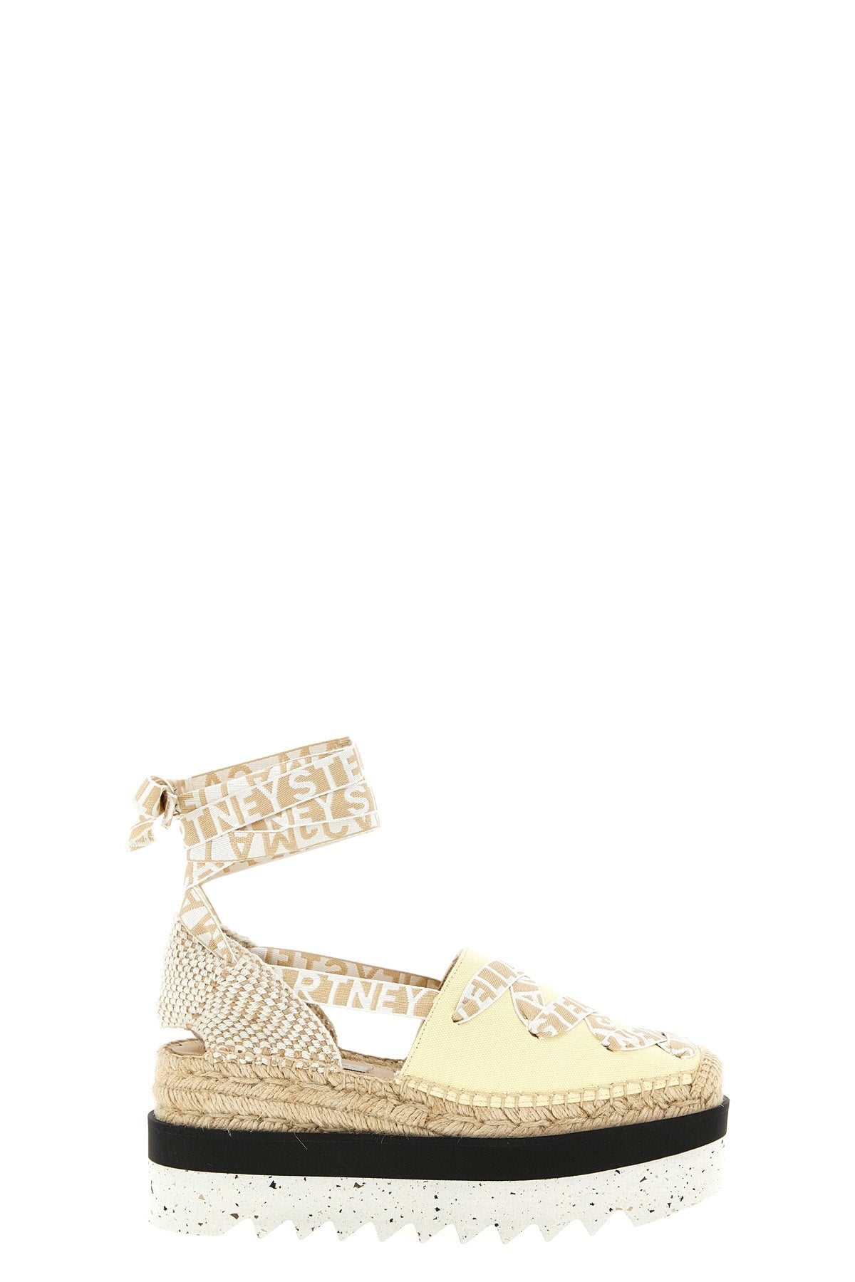 STELLA MCCARTNEY 35 gaia canvas espadrilles