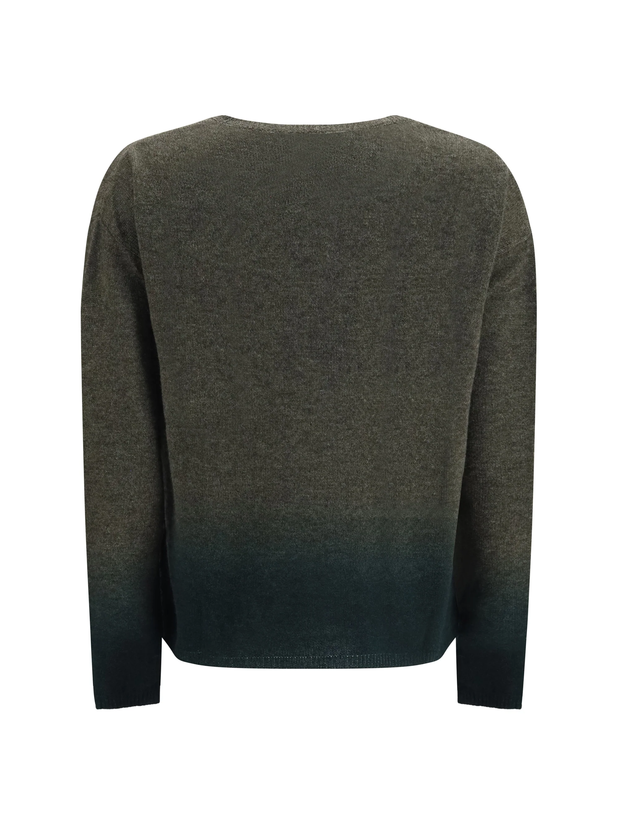 MIRROR IN THE SKY L gradient crewneck sweater