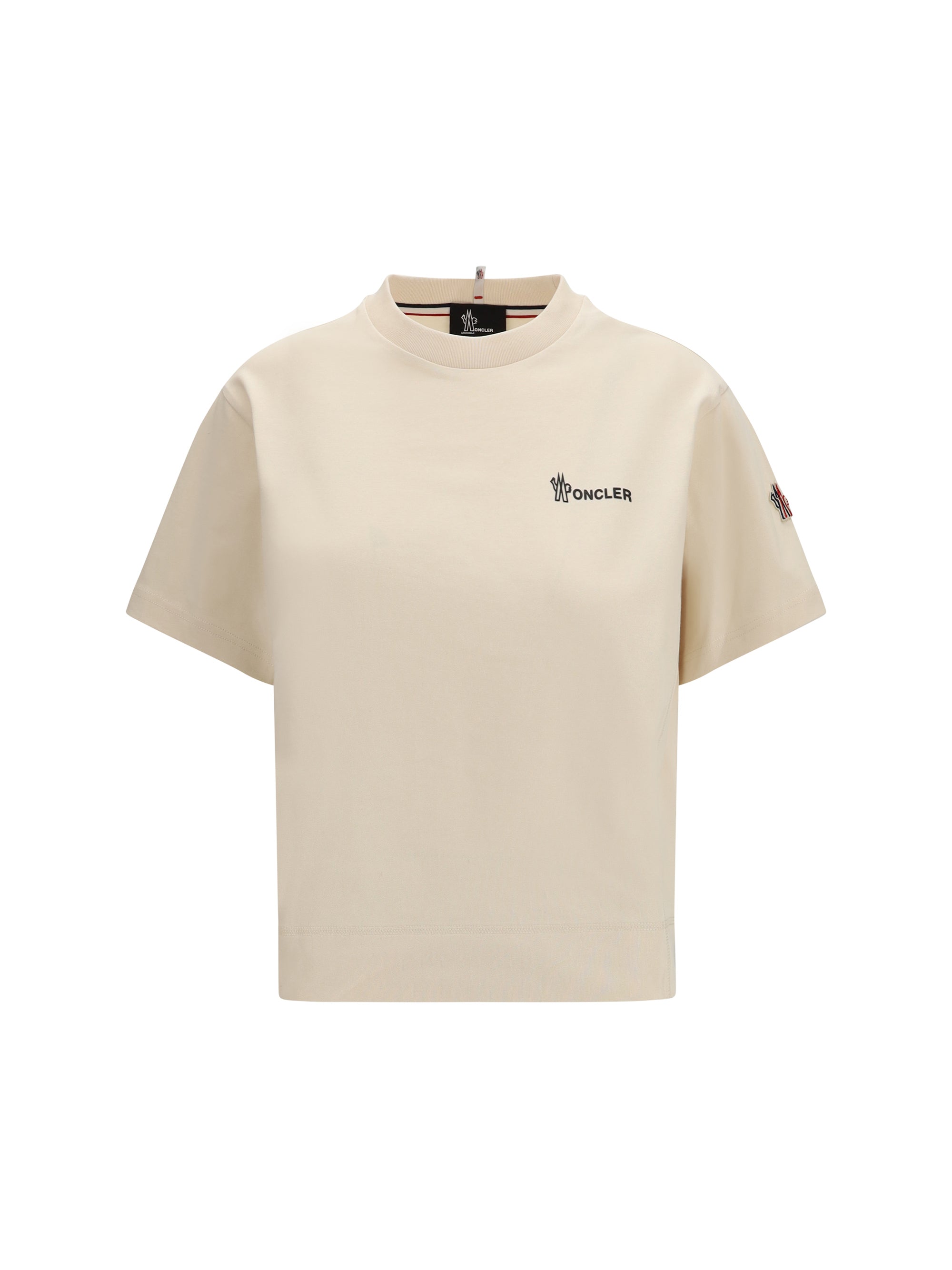 MONCLER GRENOBLE XS logo cotton t-shirt 