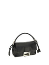 small baguette soft nappa leather handbag