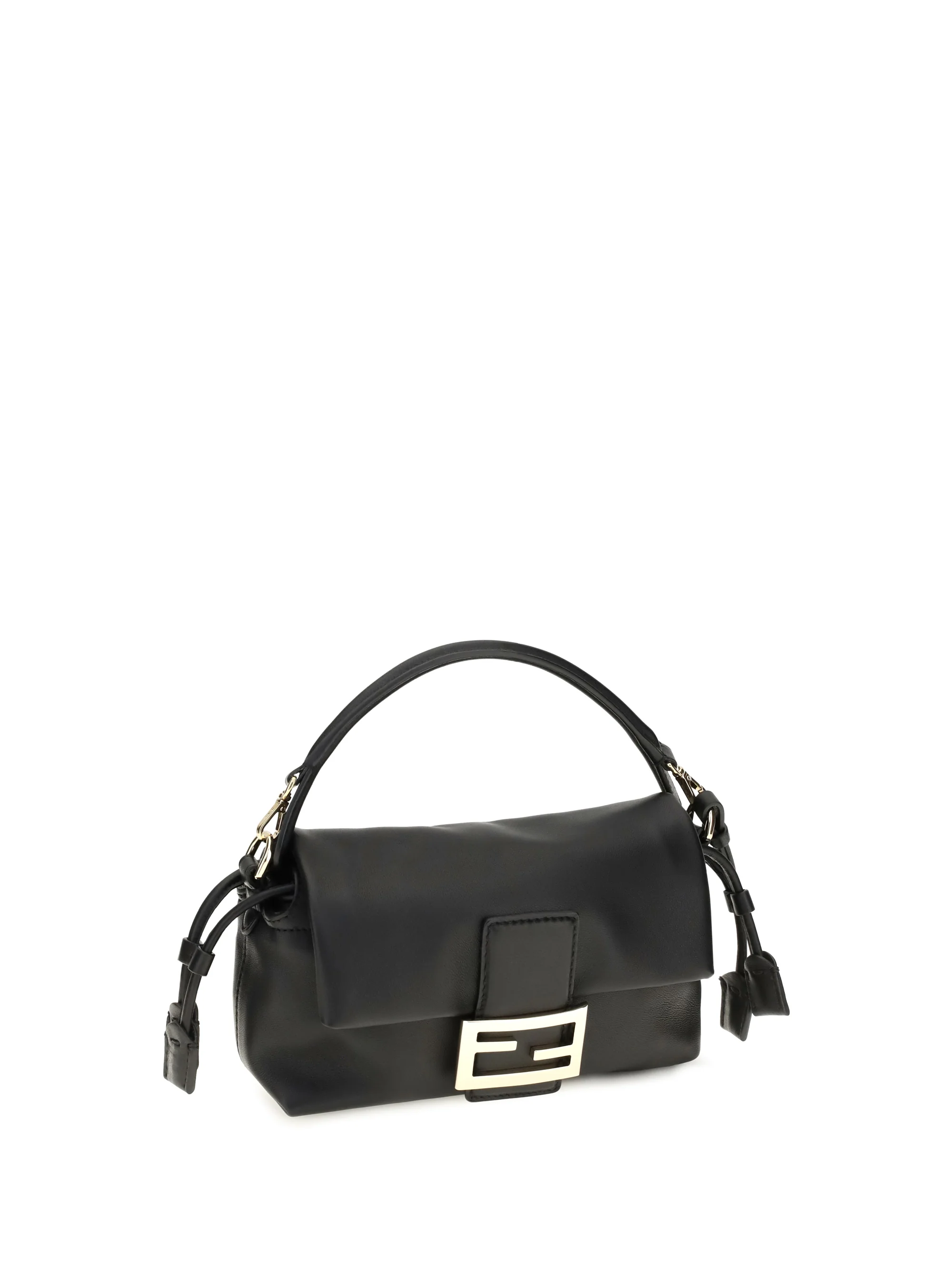 small baguette soft nappa leather handbag