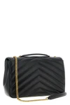 large loulou lambskin shoulder bag
