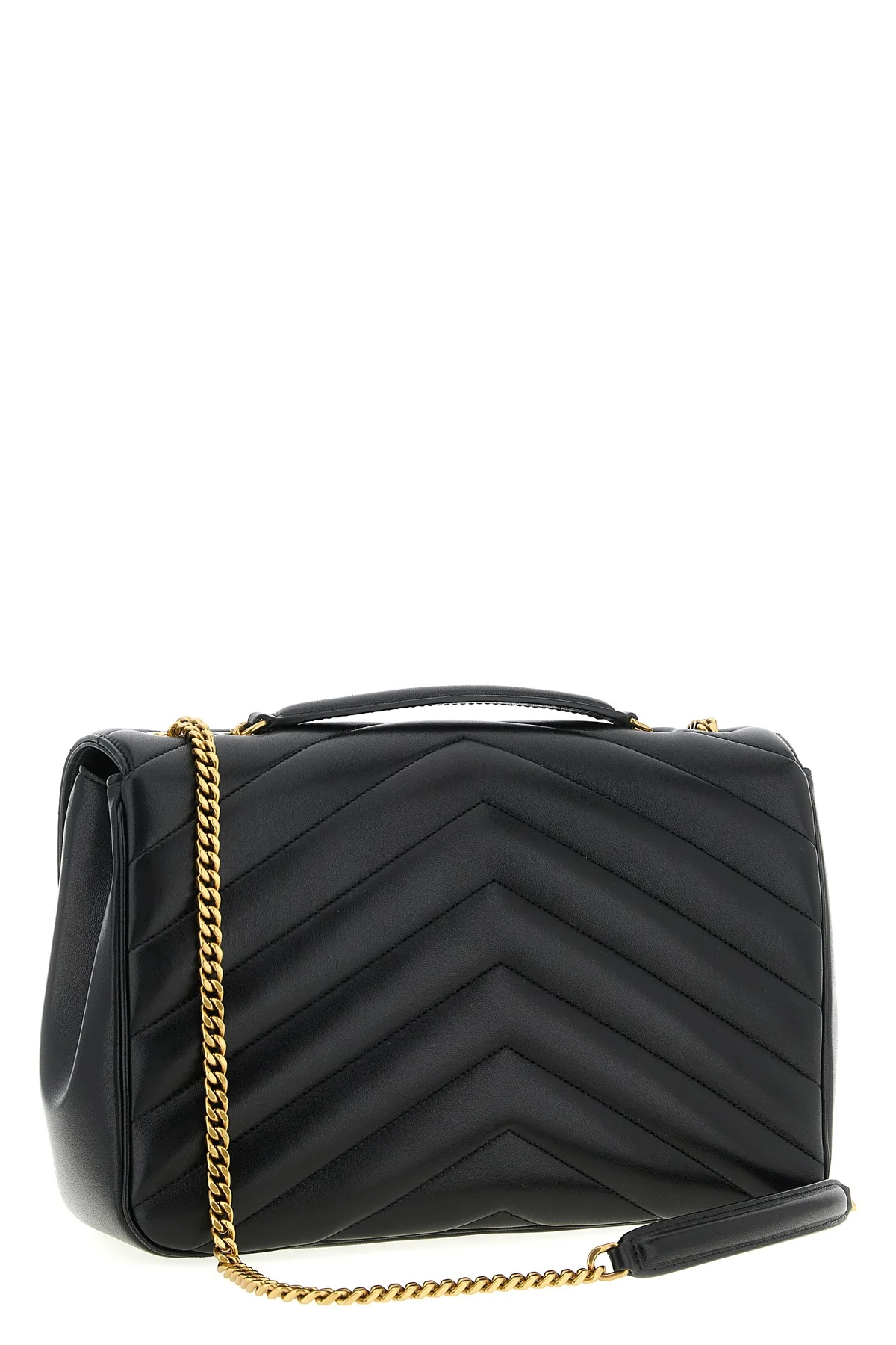 large loulou lambskin shoulder bag