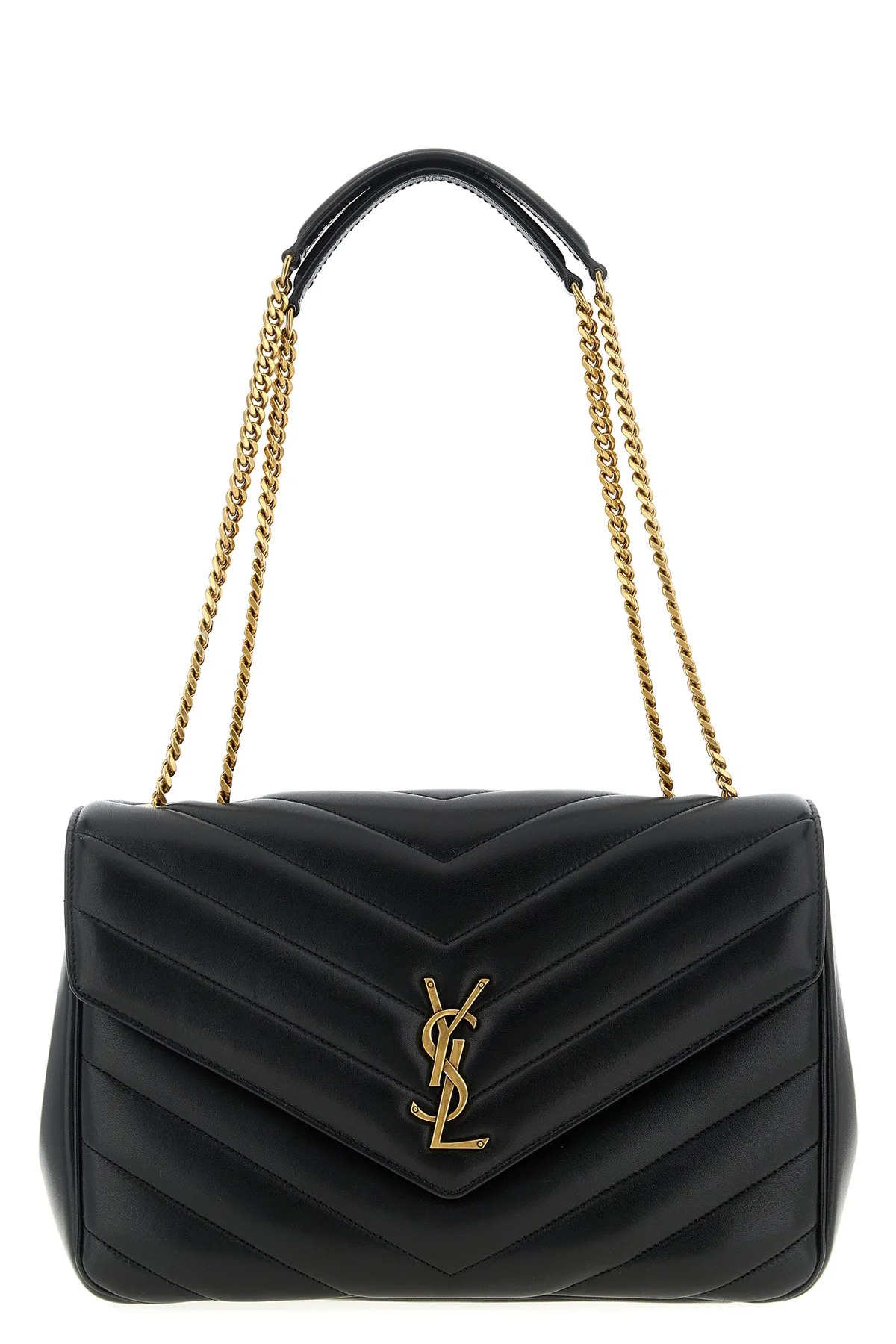large loulou lambskin shoulder bag