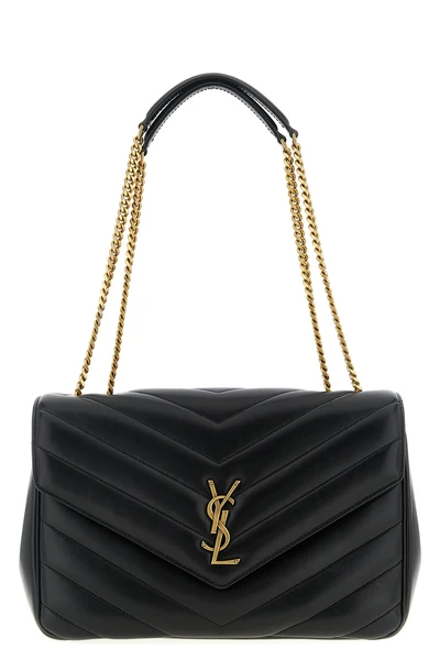 large loulou lambskin shoulder bag