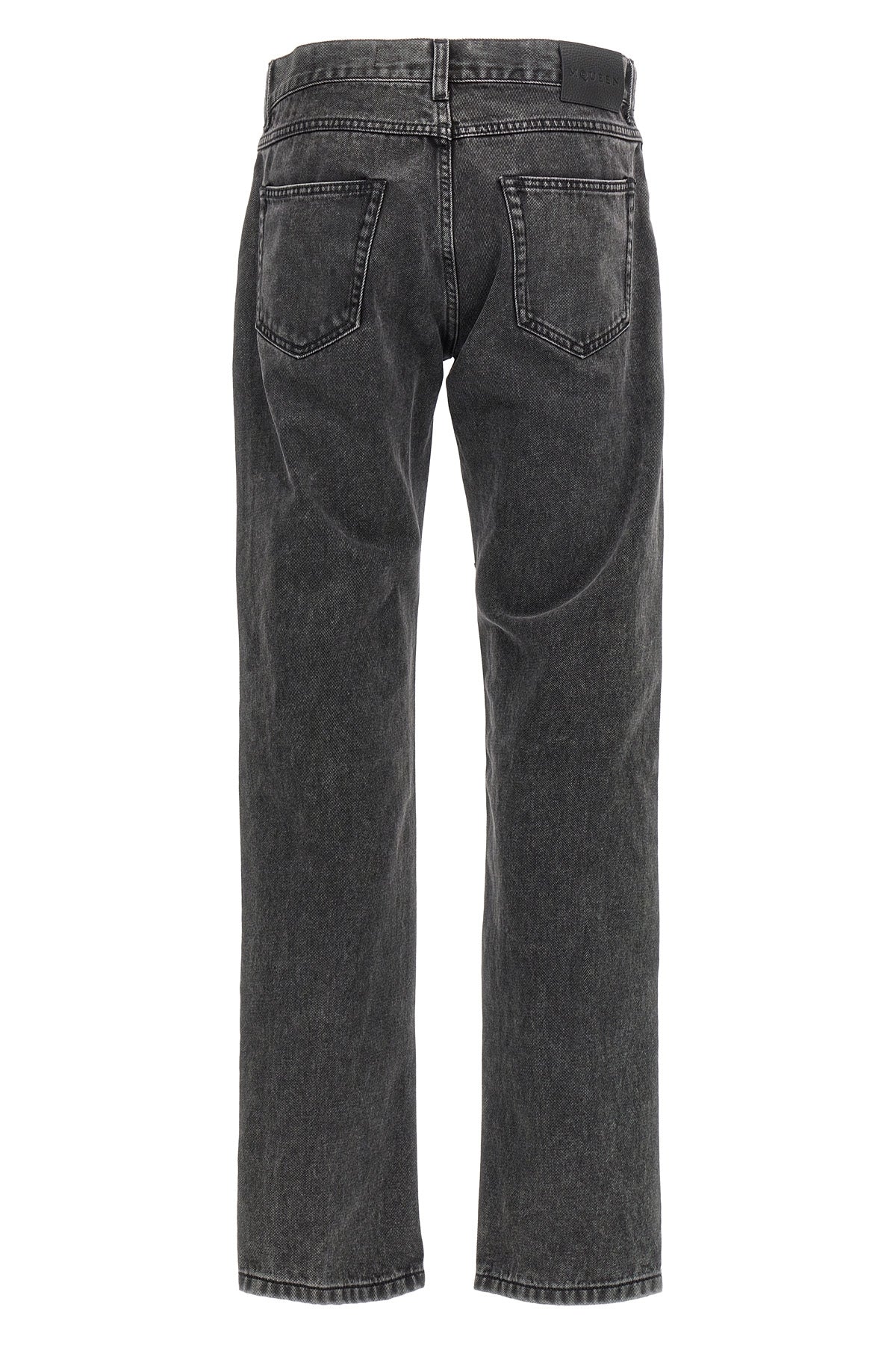 MCQUEEN 46 cotton denim jeans