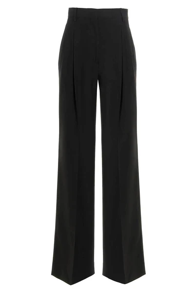 madge wool wide leg pants