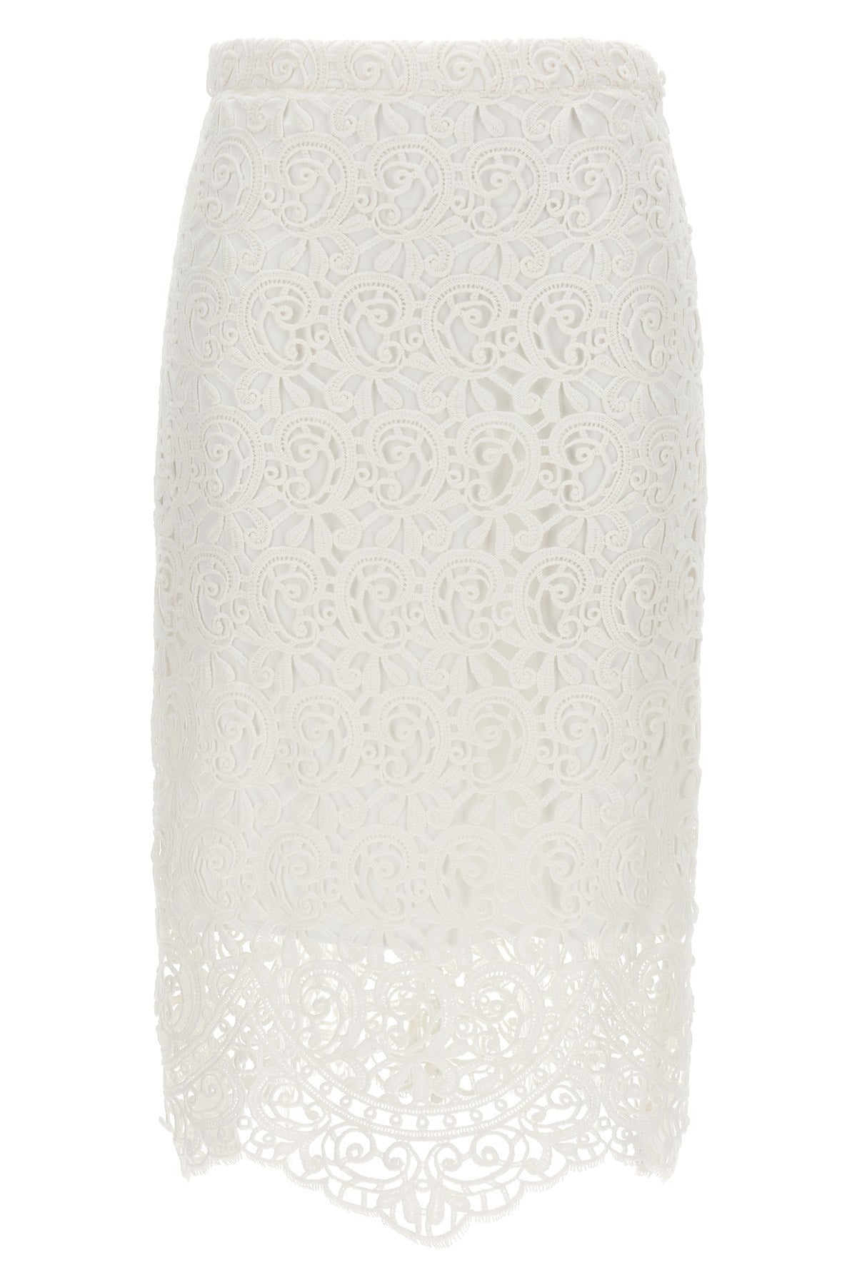 BURBERRY 6 lace skirt