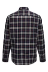 check print cotton shirt