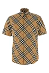 all-over burberry check cotton poplin shirt