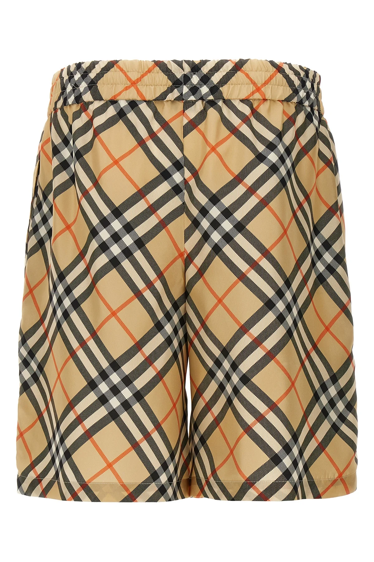 BURBERRY M silk poplin bermuda shorts