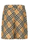 silk poplin bermuda shorts