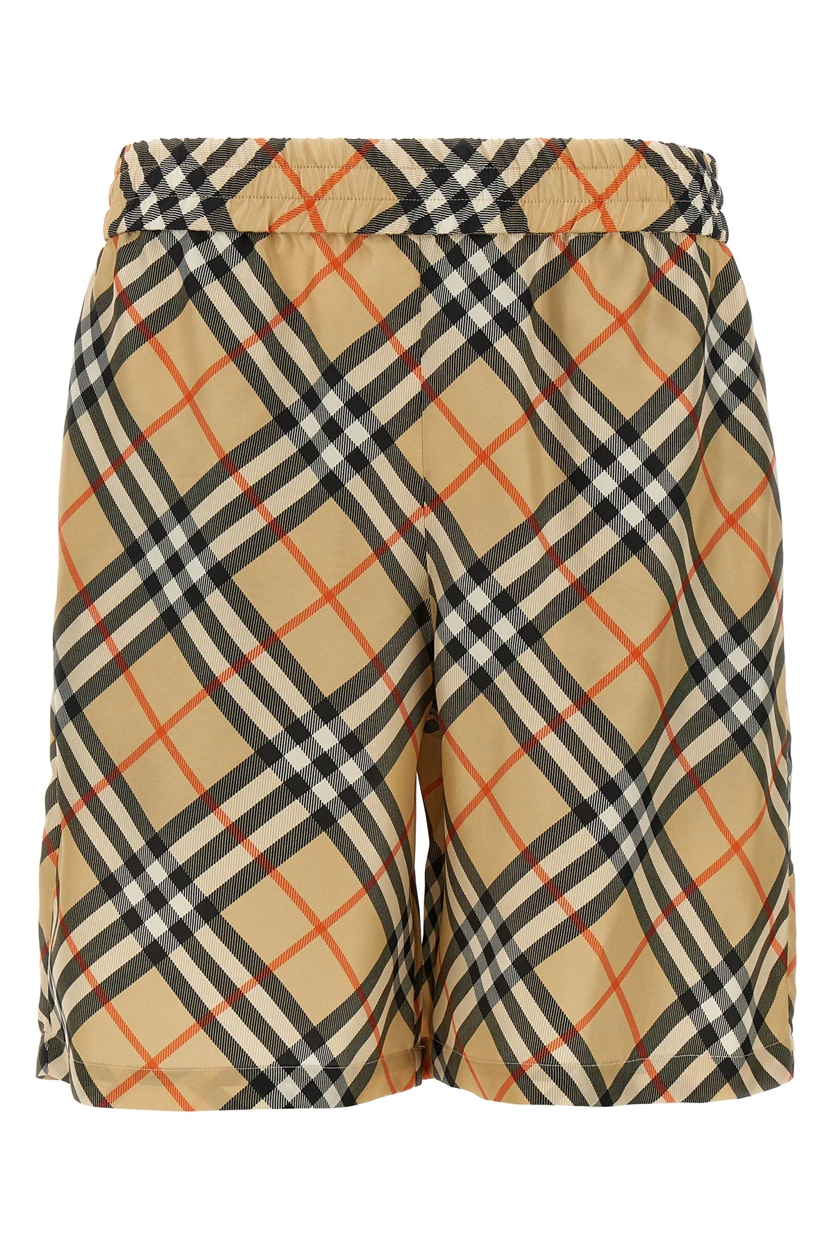 BURBERRY M silk poplin bermuda shorts