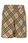 silk poplin bermuda shorts