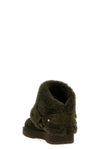 chubby suede ankle boots
