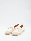 leather loafers