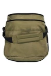 bag mini skirt in nylon canvas style trompe loeil backpack