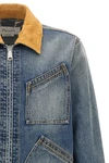 stonewashed cotton denim jacket