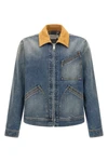 stonewashed cotton denim jacket