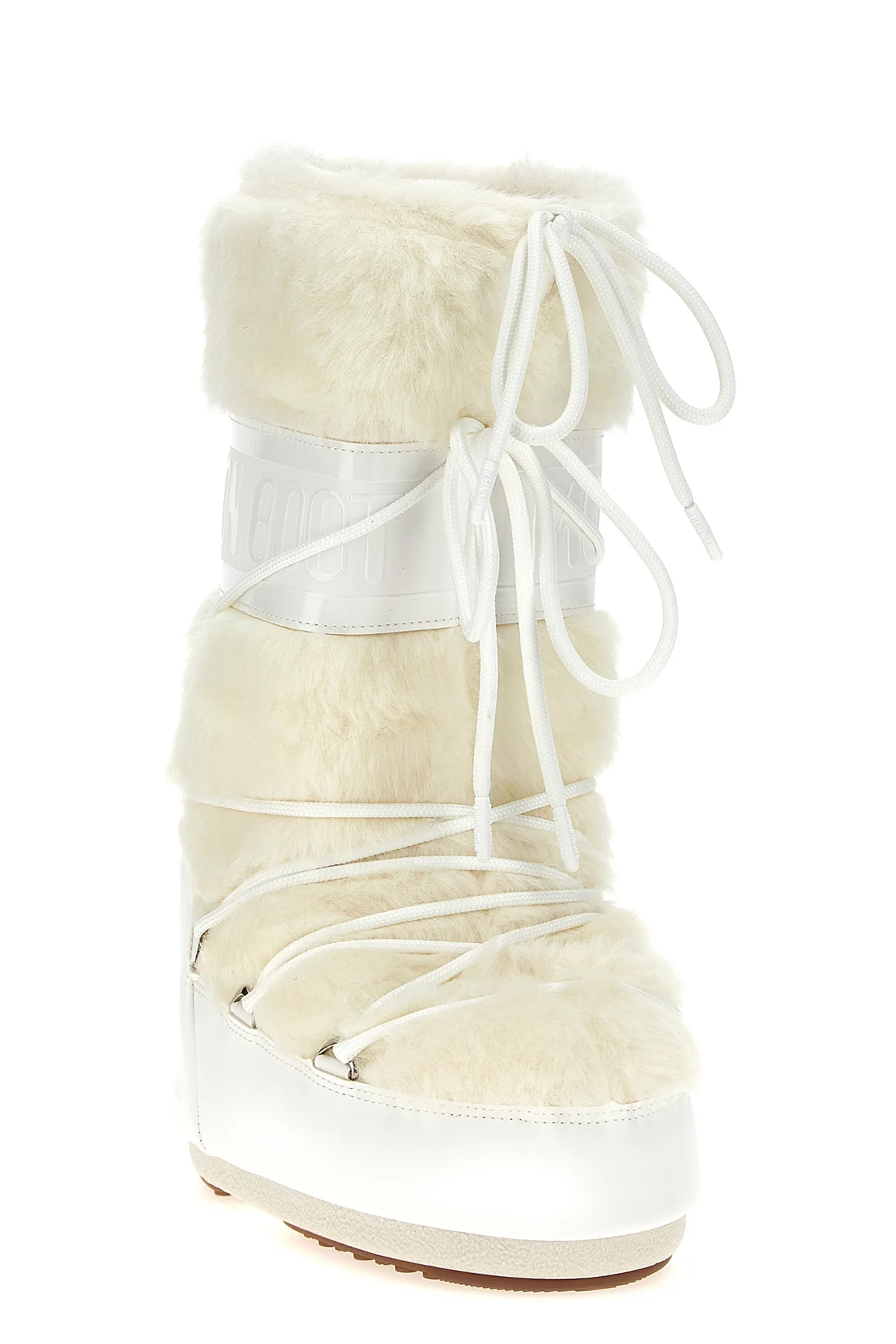 MOON BOOT 35-38 icon faux fur eco-fur boots