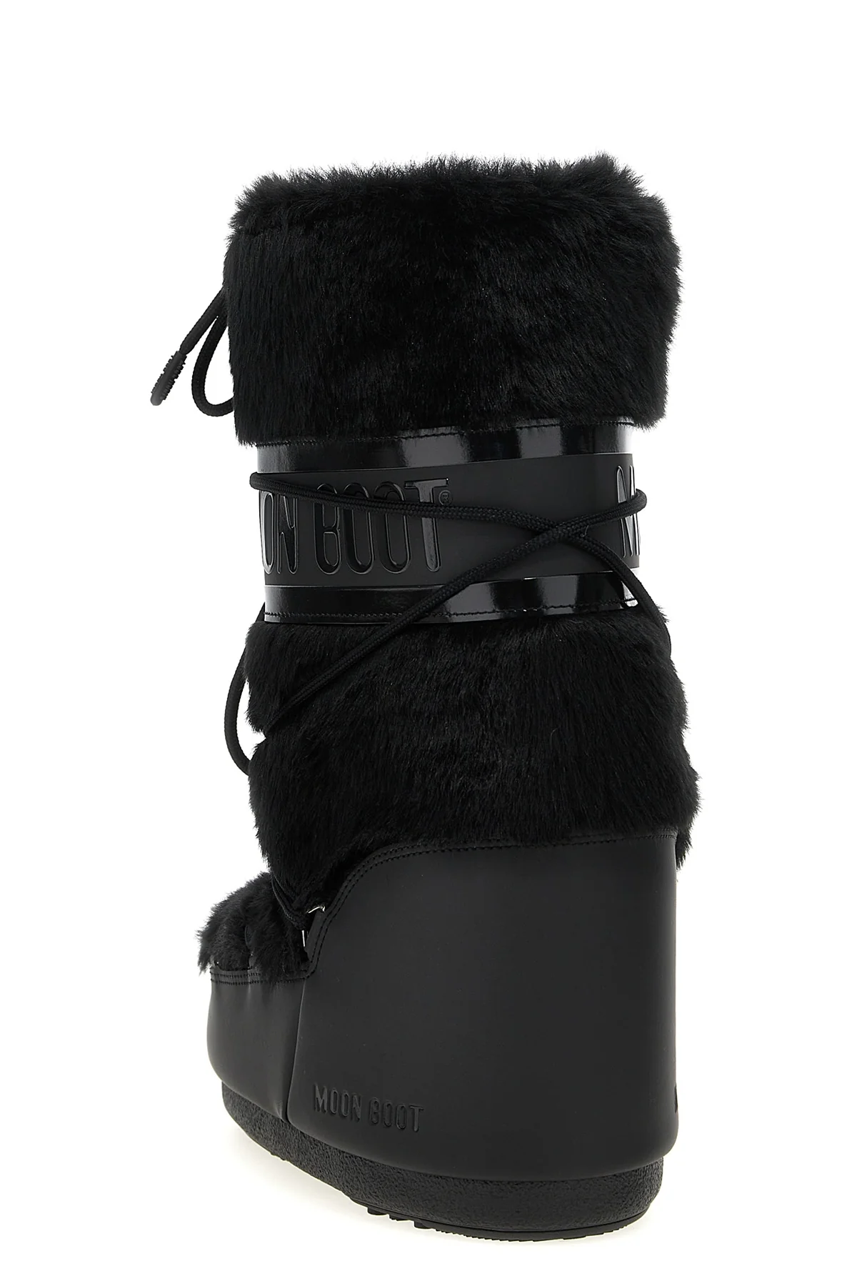 icon faux fur eco-fur boots
