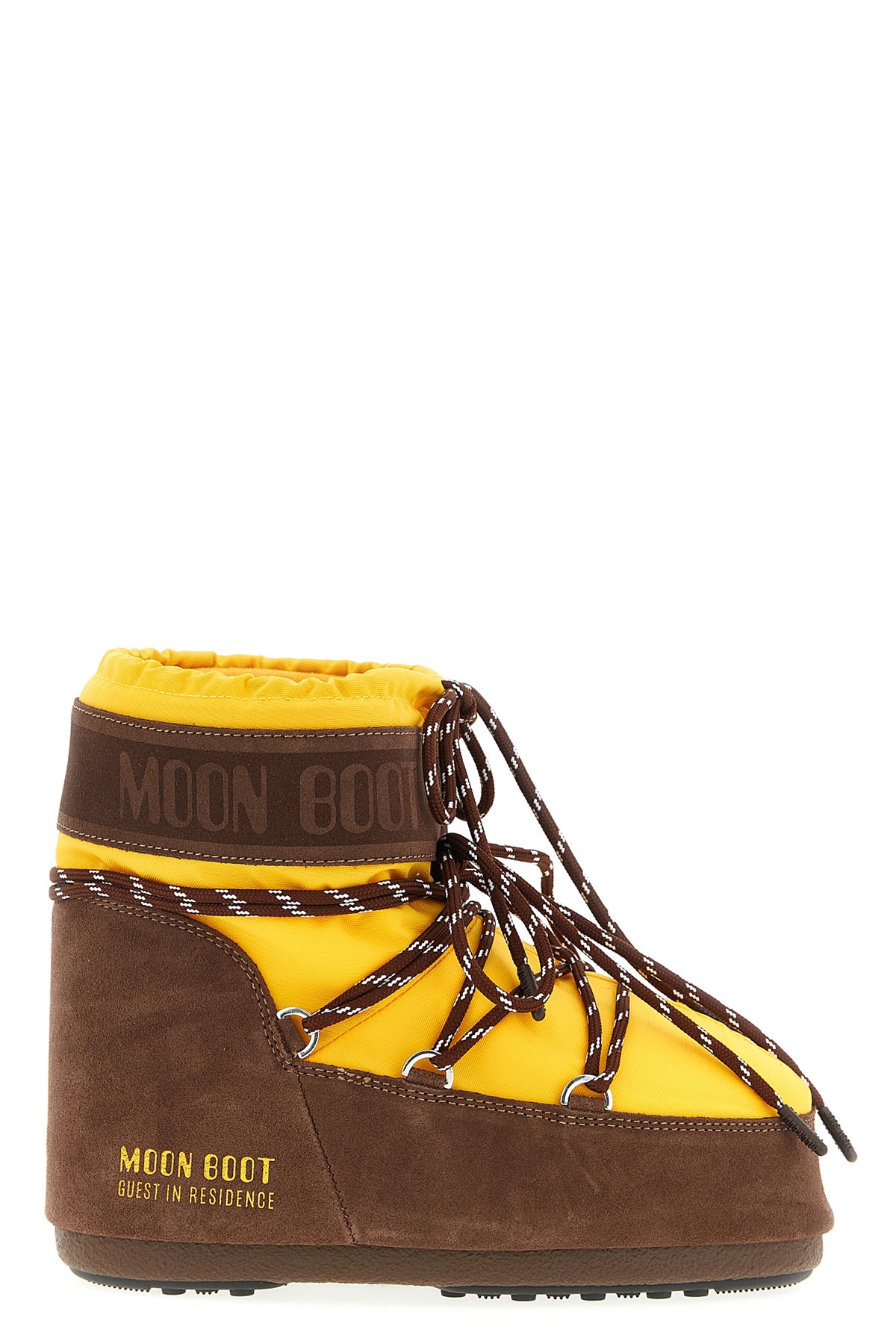 MOON BOOT 39-41 moon boot x guest in residence icon low ankle boots in nylon and suede