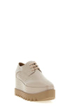 the stella mccartney elyse lace-up shoe stands out for its bold silhouette and