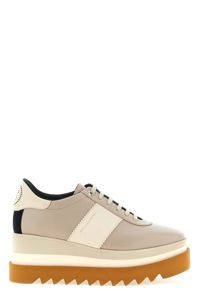 stella mccartney sneak-elyse platform sneakers redefine the volumes of the con