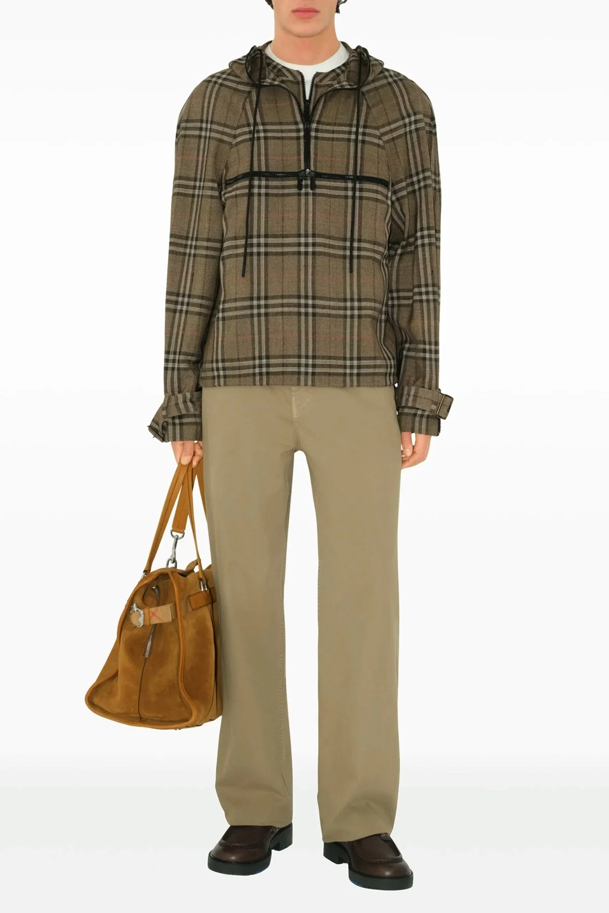 BURBERRY L check fabric shirt