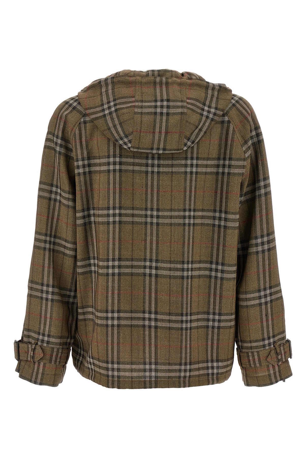 check fabric shirt