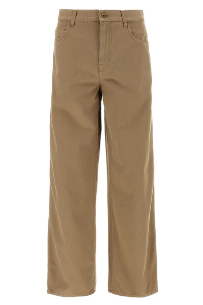 5-pocket cotton canvas pants