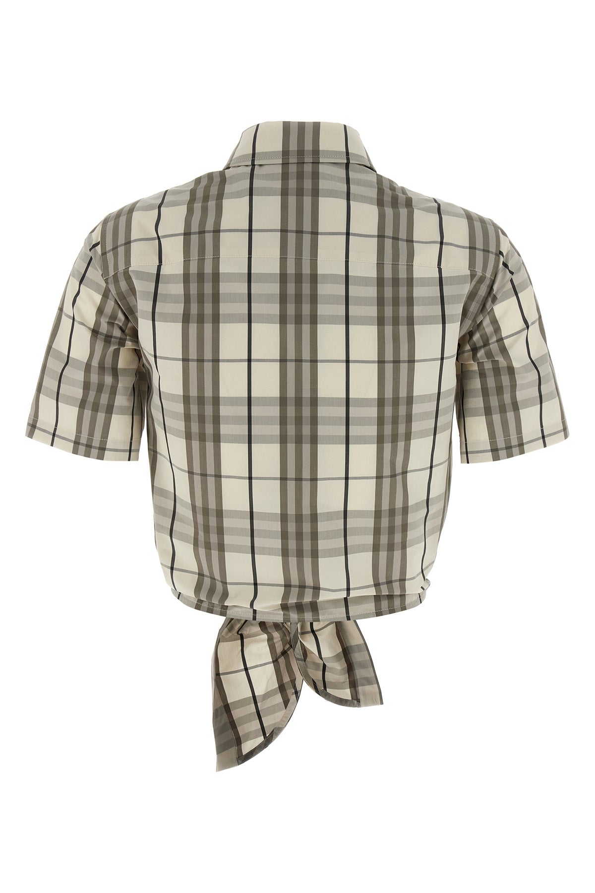 BURBERRY 4 check print cotton shirt