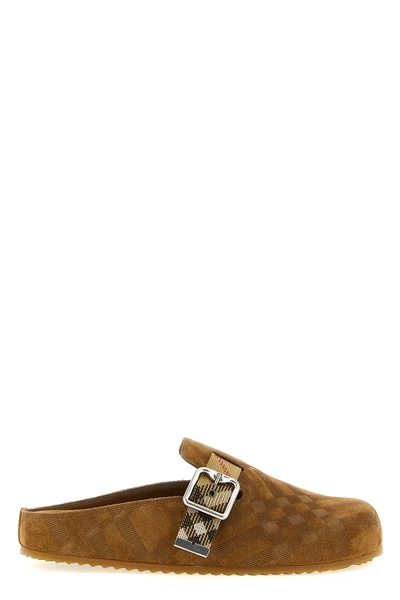 the burberry urchin sabot redefines the concept of slip-on footwear through meti