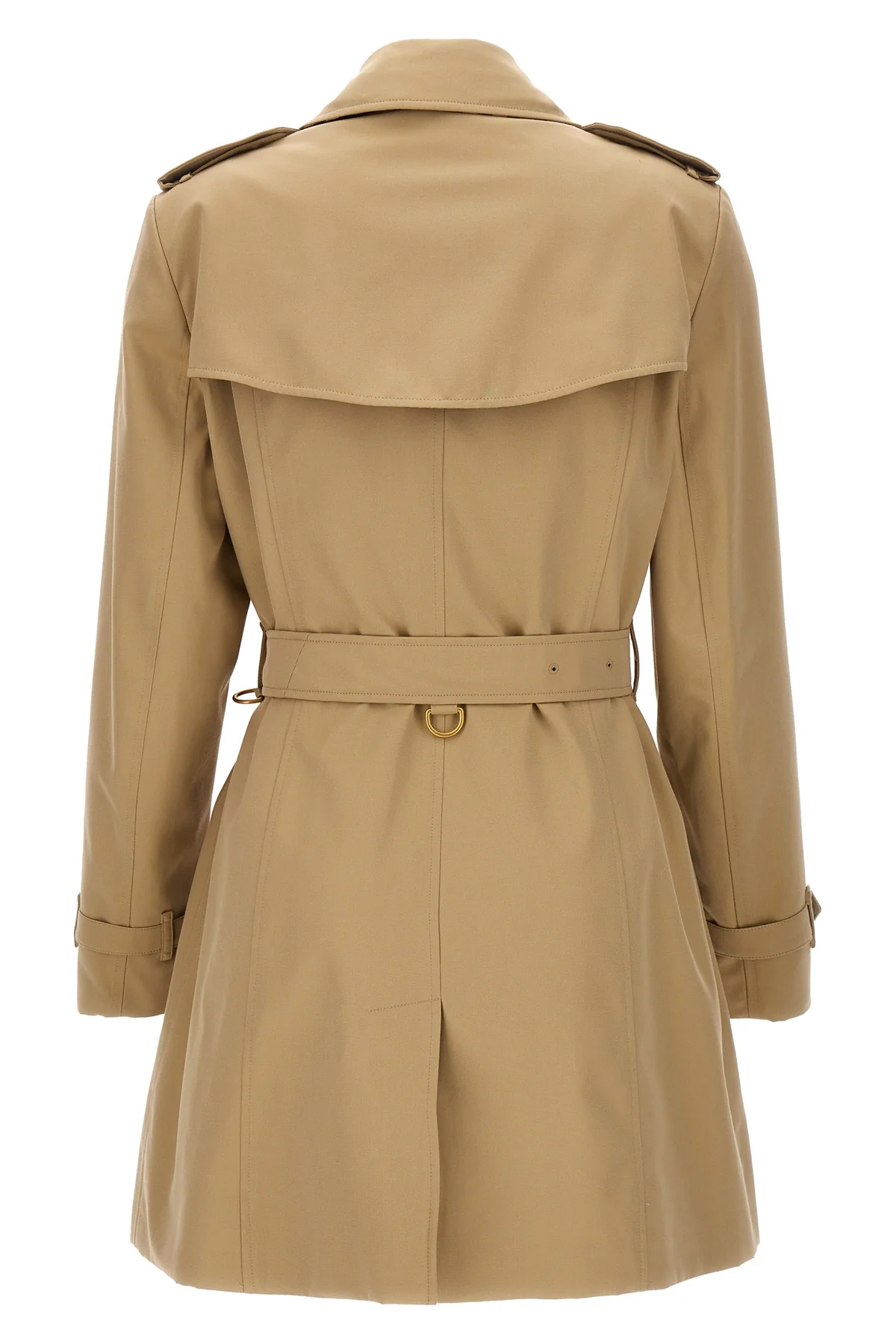 double-breasted chelsea medium cotton trench coat