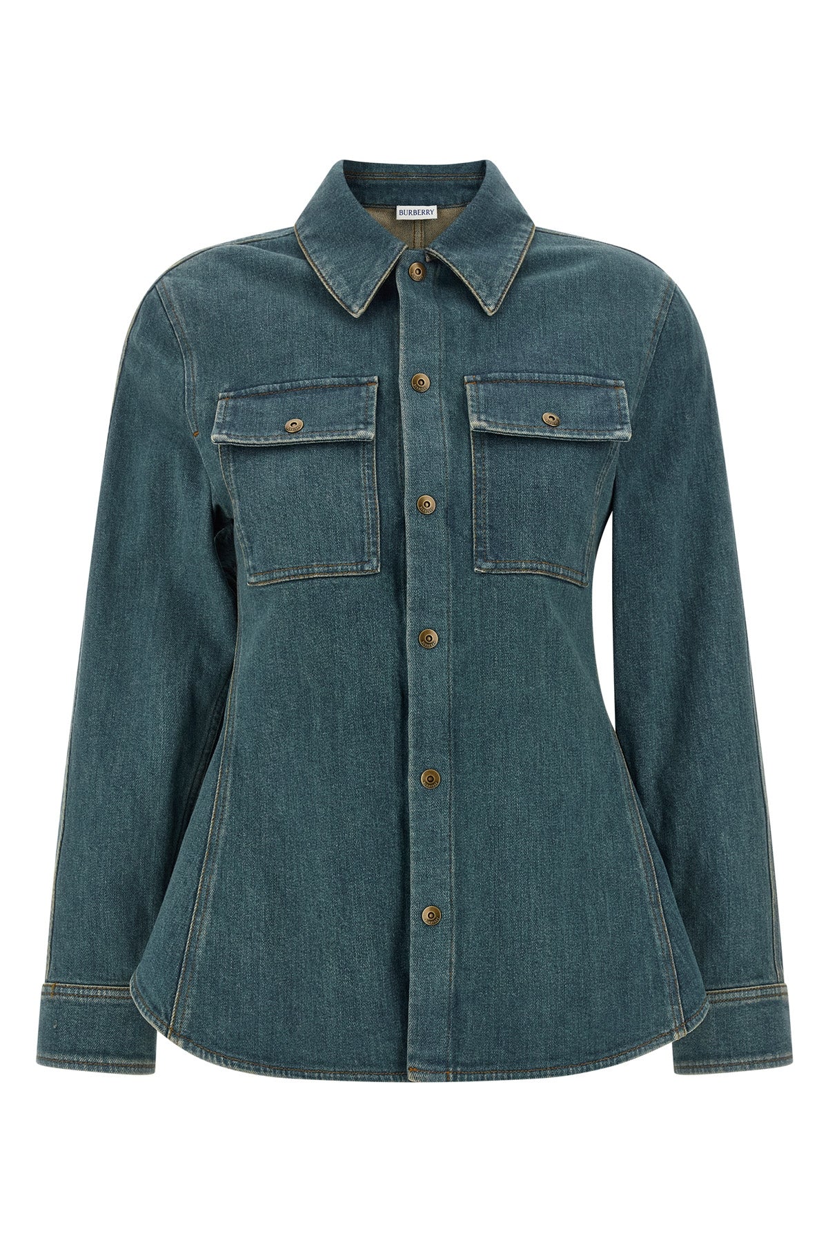BURBERRY 8 dakota shirt in heavy cotton denim
