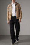 burberry check degradé viscose newport windbreaker
