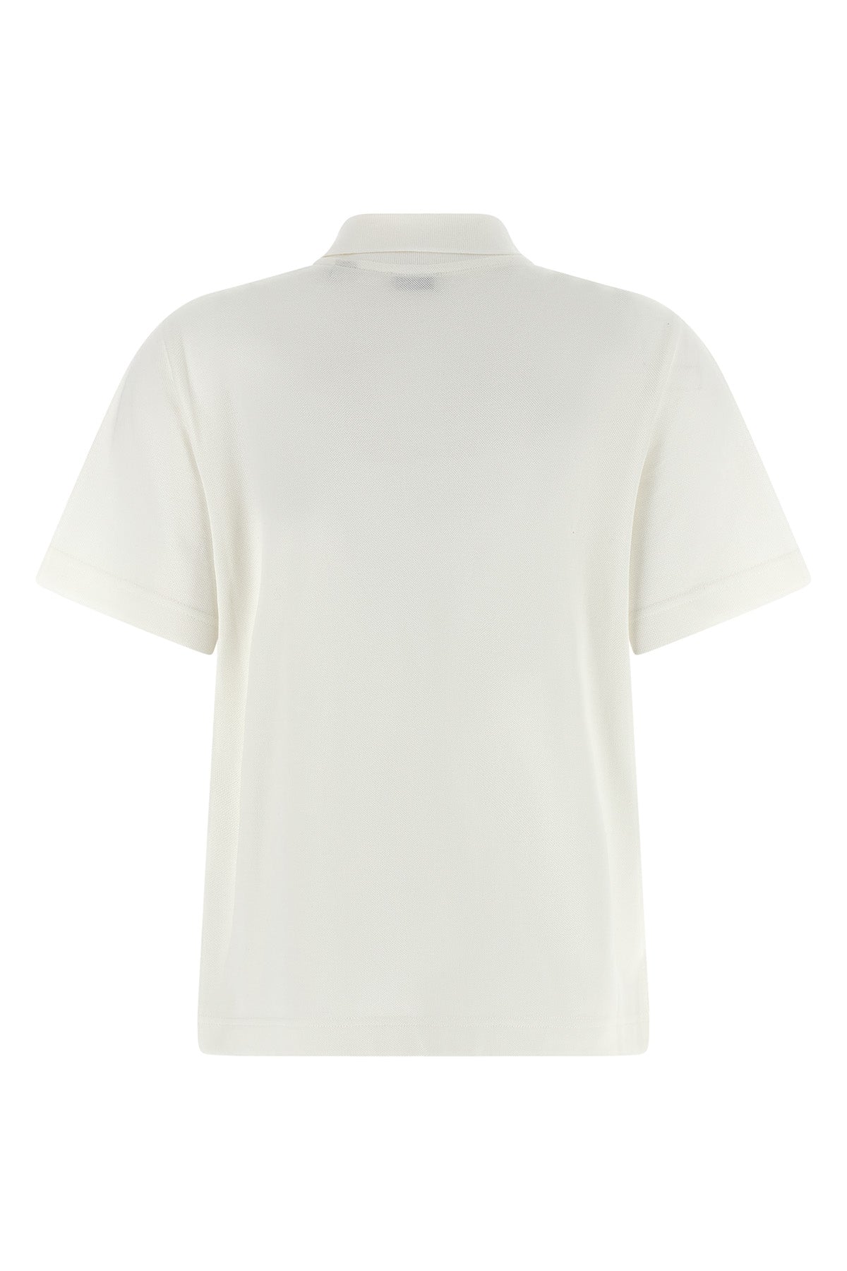 priscilla cotton piqué polo shirt